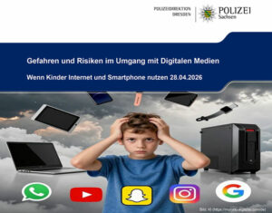 Grundschule Hermsdorf/E – Onlineseminar der Polizeidirektion Dresden